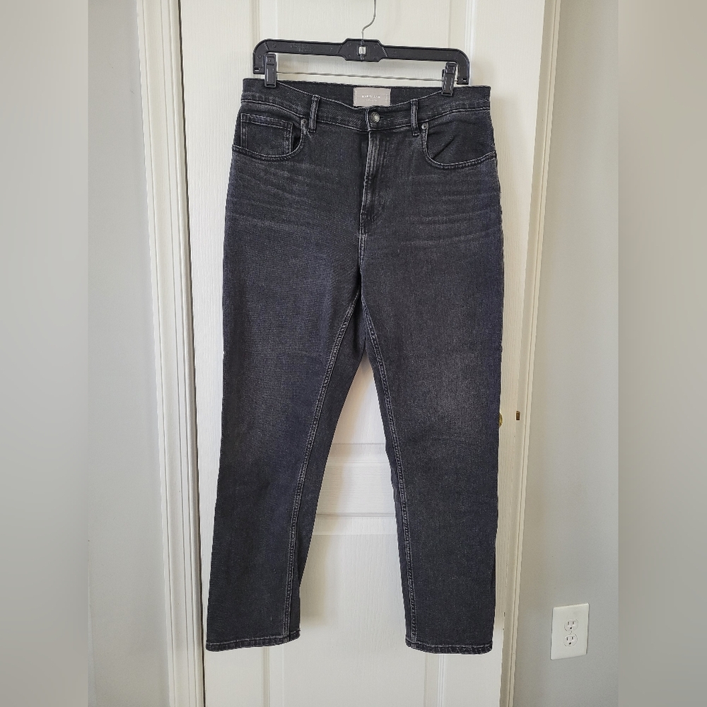 ​Everlane The Cheeky Jean in Washed Black Size 30 Regular Straight Leg